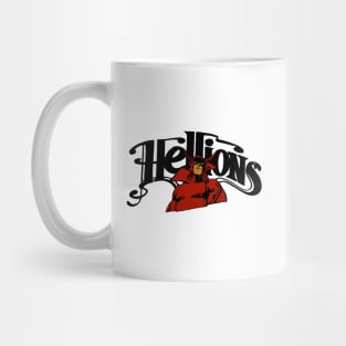 Defunct Hartford Hellions Soccer 1981 MISL Mug